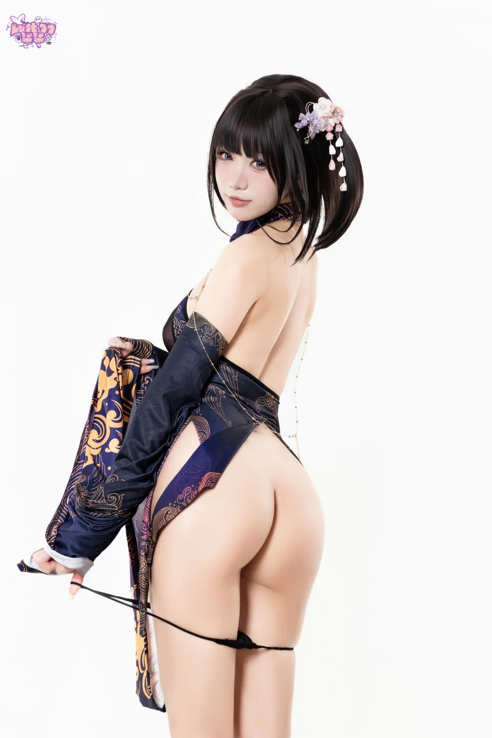 柒柒要乖哦 - No.073 紫电 [69P-756MB] tg@simisebaisi 【丝足阁】055.webp